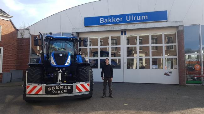 Nieuwe New Holland T7.195 S Loonbedrijf Bremer