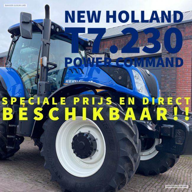 New Holland T7.230 Power Command 