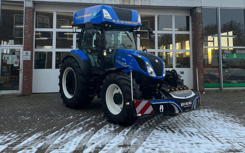 New Holland T5 H2 Dual Power afgeleverd!!