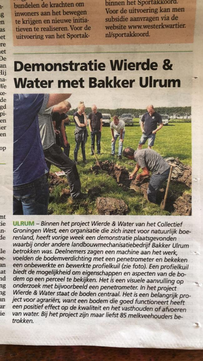 Grasland Woeler Demonstratie Weide en Water