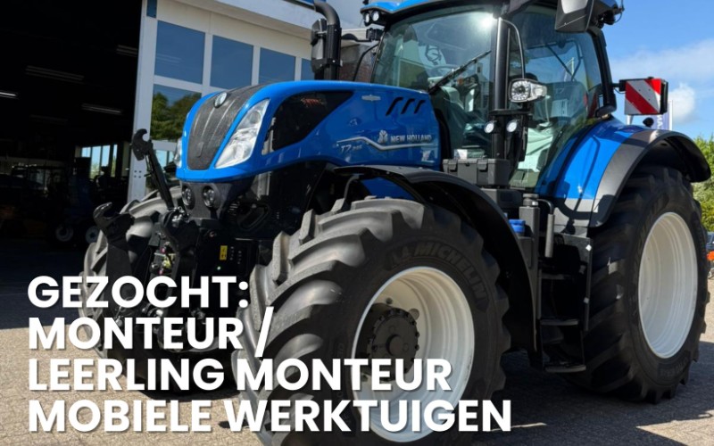 Wij zoeken versterking in onze werkplaats!!