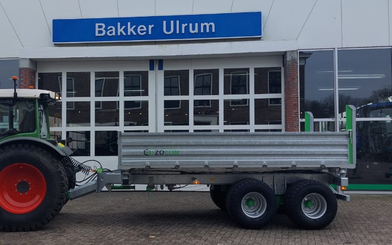 Aflevering Zocon 3-zijdige kipper