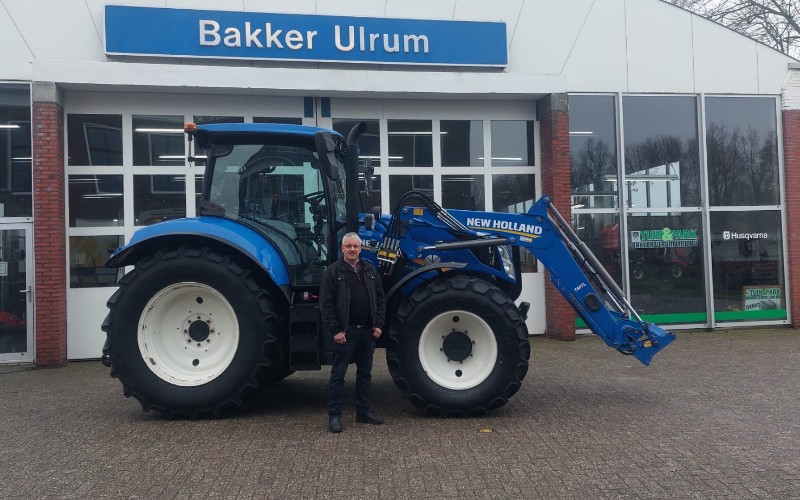 Aflevering New Holland T6.125S