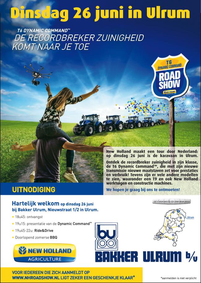 ROADSHOW New Holland 26 juni