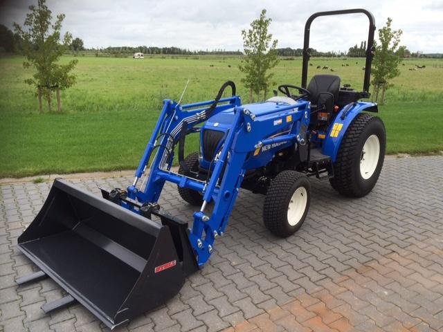 New Holland Boomer afgeleverd