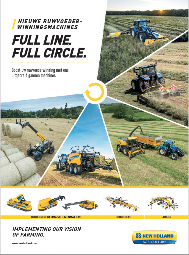 New Holland Ruwvoeder-winningsmachines