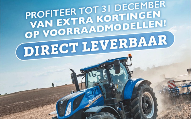 New Holland debuteert met trekkers op alternatieve brandstoffen