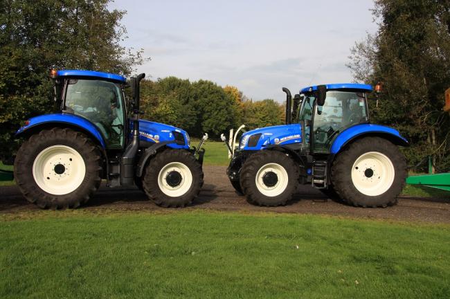 New Holland T6.140 tractoren Terra Rijschool