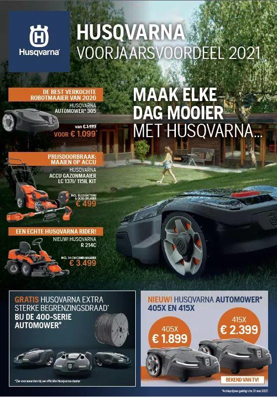 Husqvarna voorjaarsvoordeel