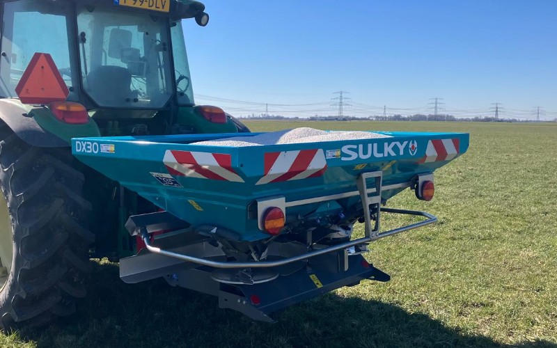 Sulky DX30 met Wifo weegbok afgeleverd!