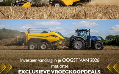 Vroeg verkoop oogstmachines!