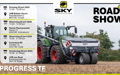 Road Show Sky Dinsdag 24 juni van 14:00 tot 16:00