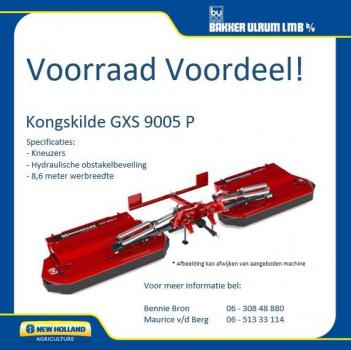 Uit voorraad leverbaar Kongskilde GXS 9005 P