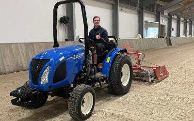 Aflevering New Holland Boomer 35